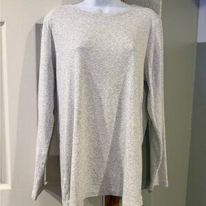 Eddie Bauer Light Gray Women's Tee